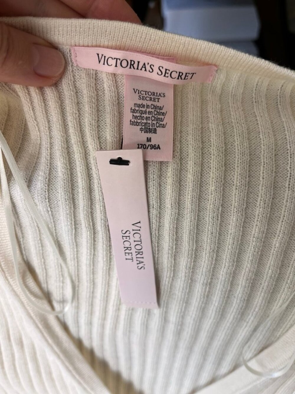 Victoria's Secret Ribbed Button Front Dress - Picture 8 of 8